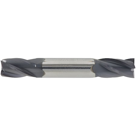 Cgs Tool 4 Flute Dem Sq End Stub Length 1/4"Dia 1/4"Shank 1/2"Loc 2-1/2"Oal W/Altin Coating 440-2500-ALTiN